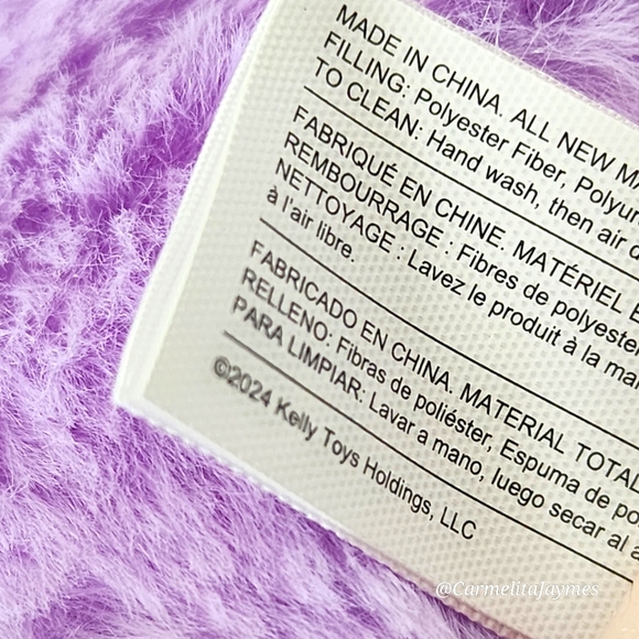 WINNIE 🦭 Adorable Purple Walrus FuzzAMallow Squishmallow NWT sundaes & castles - Picture 7 of 9